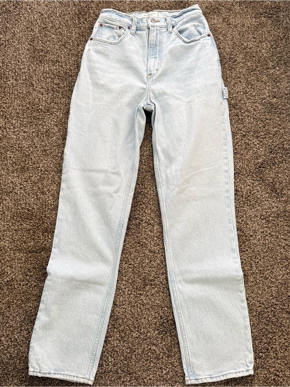 Abercrombie & Fitch The 90s Straight Ultra High Rise Jeans - Size 27/4L